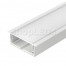 Профиль с экраном SL-LINIA88-F-2500 WHITE+OPAL