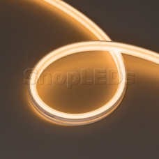 Лента герметичная MOONLIGHT-TOP-U-A156-13x12mm 24V Warm2200 (11 W/m, IP67, 5m, wire x2) (Arlight, Боковой вывод кабеля)