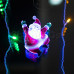 Фигура светодиодная на присоске "Санта Клаус", RGB, SL501-023