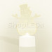 Фигура светодиодная на подставке "Снеговик в шляпе 2D", RGB, SL501-043