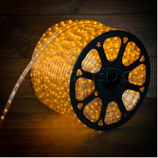 Дюралайт LED, постоянное свечение (2W) - желтый, бухта 100м, SL121-121-6