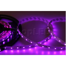 LED лента открытая, 8 мм, IP23, SMD 2835, 60 LED/m, 12 V, цвет свечения розовый